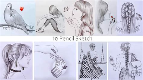 easy drawing step by step|step by step pencil sketches.